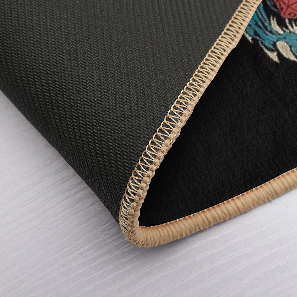 The Dungeons And Dragons Retro Wave  Dirt-Trapping Bath Mat