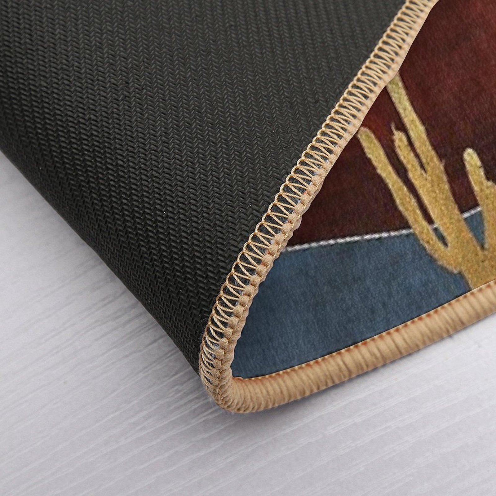 Moonlit Desert  Repositionable Bath Mat