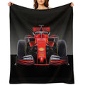 Ferrari F1 Formula 1 (#219) Easy Care Throw Blanket