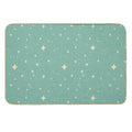 Starburst Light Blue  Eco-Friendly Bath Mat