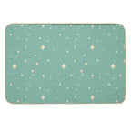 Starburst Light Blue  Eco-Friendly Bath Mat