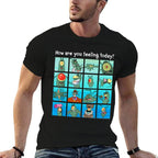 SpongeBob SquarePants Plankton How Are You Feeling Cartoon  Summer-ready Fabric T-Shirt