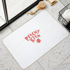 Peachy Keen  Dirt-Trapping Bath Mat