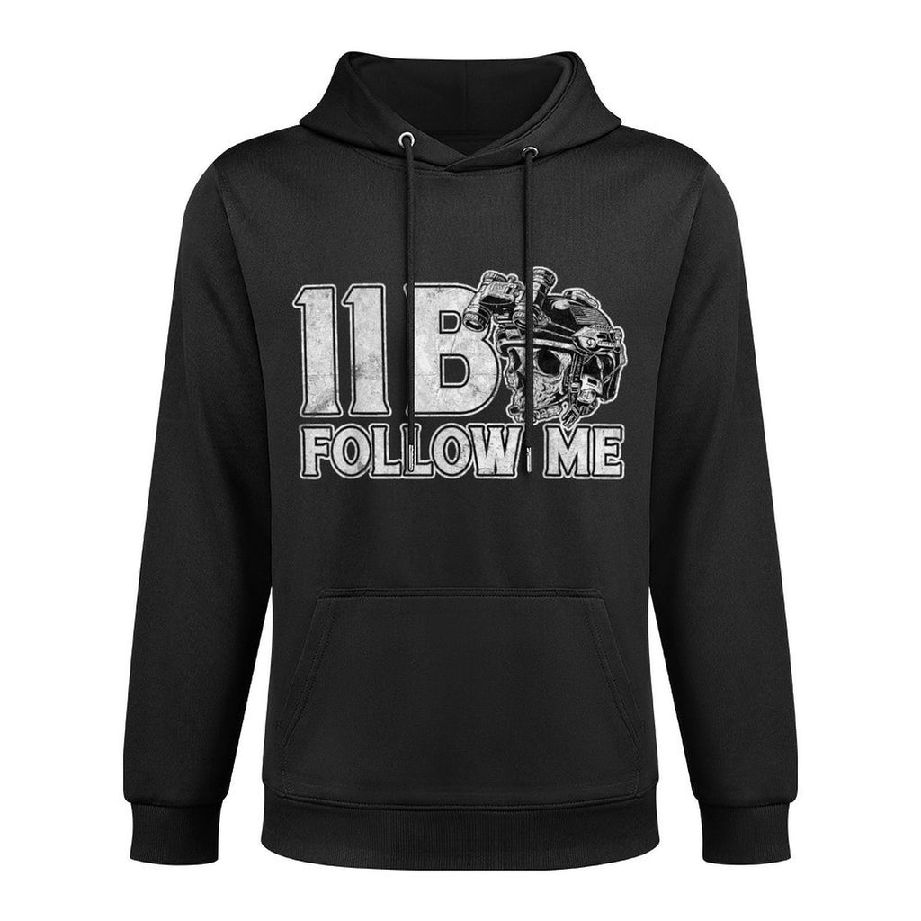 11 Bravo 11B Infantryman Combat Infantry Grunt Vintage Customizable Surface Hoodie