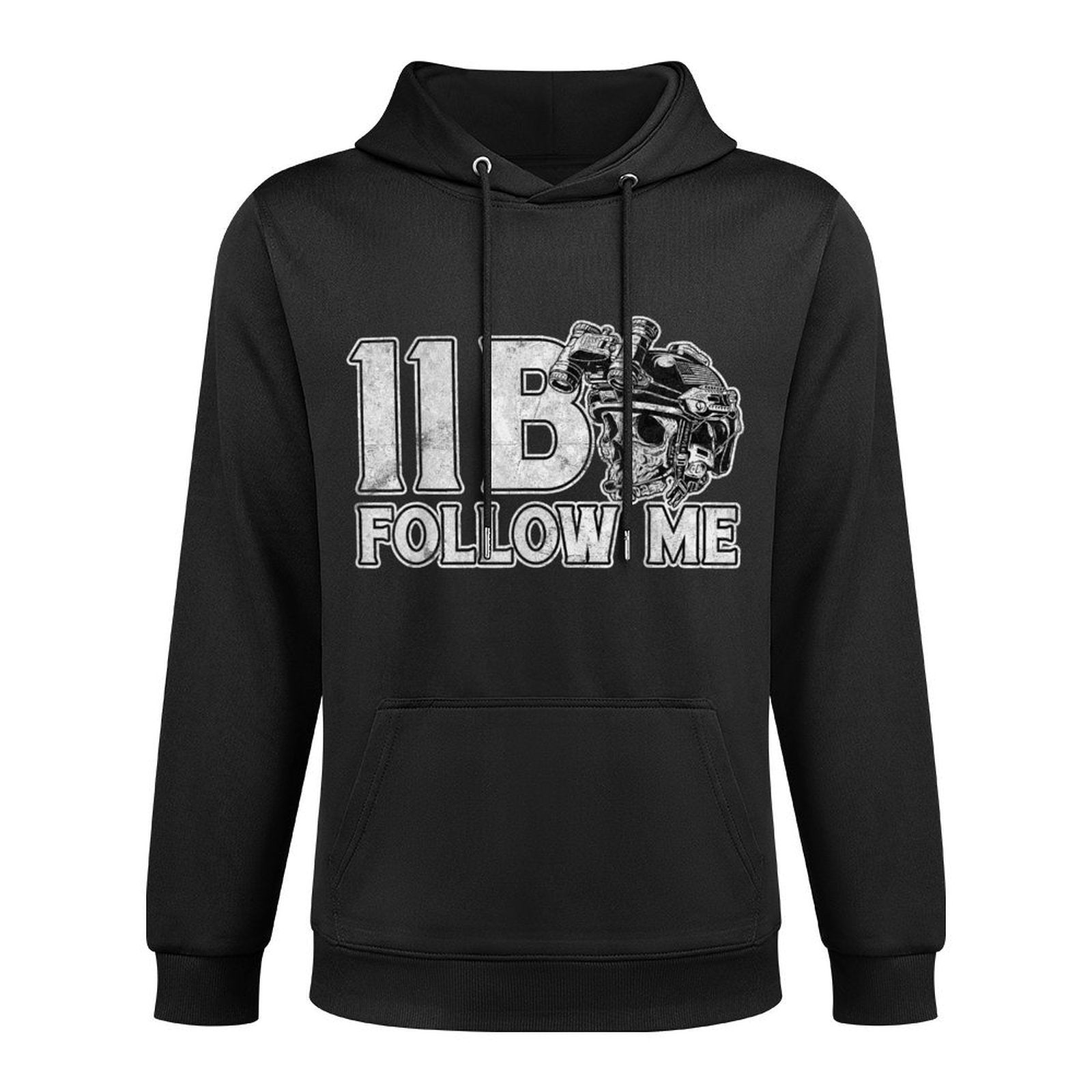 11 Bravo 11B Infantryman Combat Infantry Grunt Vintage Customizable Surface Hoodie
