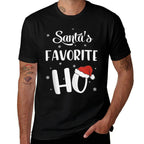 Christmas Funny Santa Ho Xmas Apparel Men Women  Odor-resistant T-Shirt