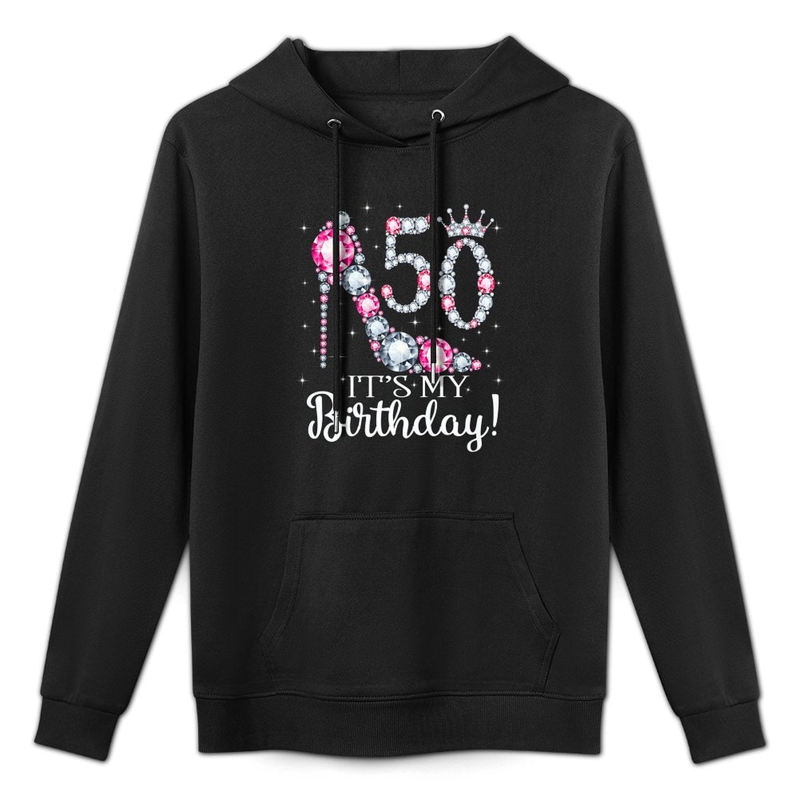 50 It's My Birthday 1972 50Th Birthday Gifts For Ladies Premium Machine Washable Hoodie