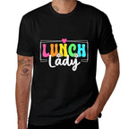 Lunch Lady Back To School Teachers Students  Eco-friendly Material T-Shirt