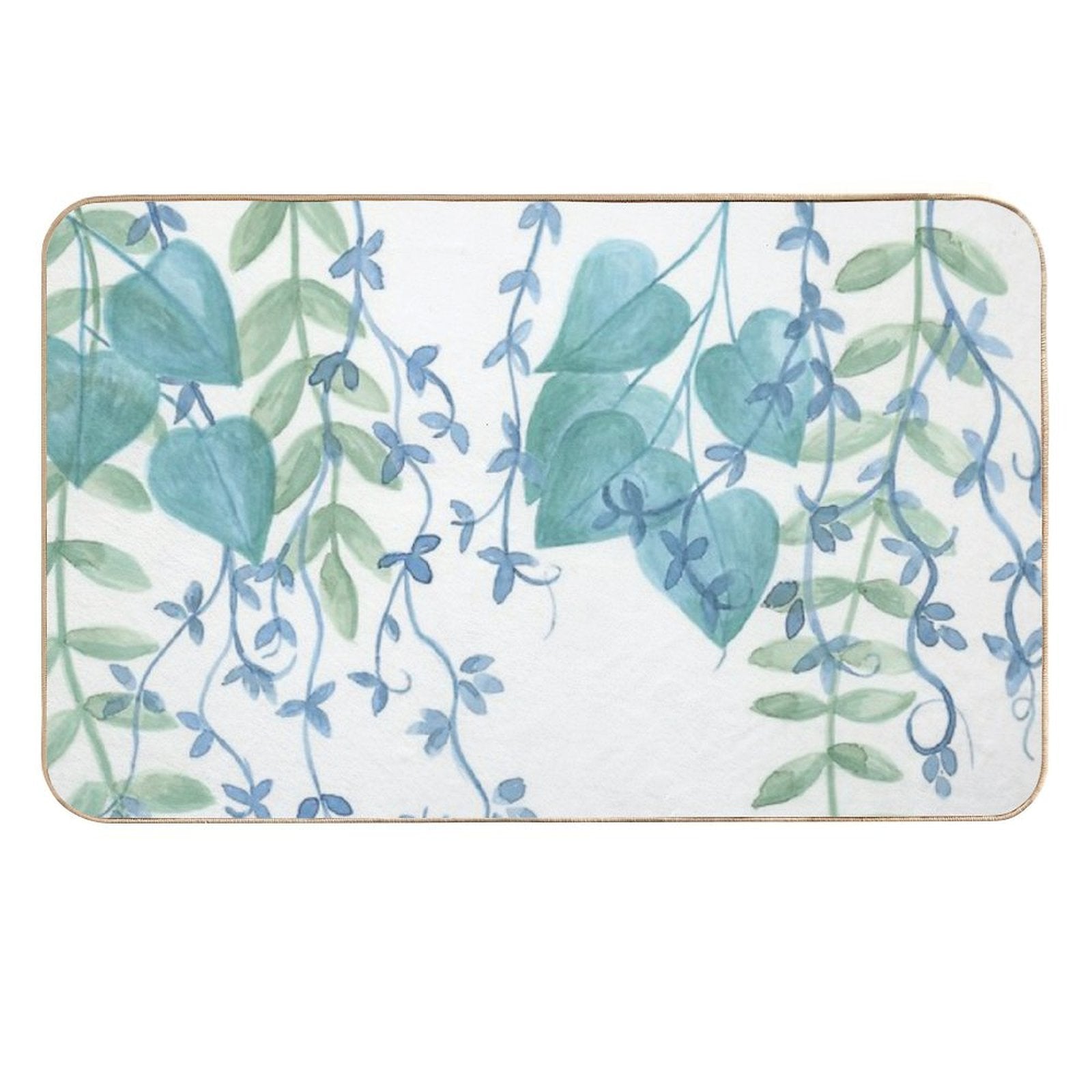Vines And Leaves  Multi-Purpose Bath Mat