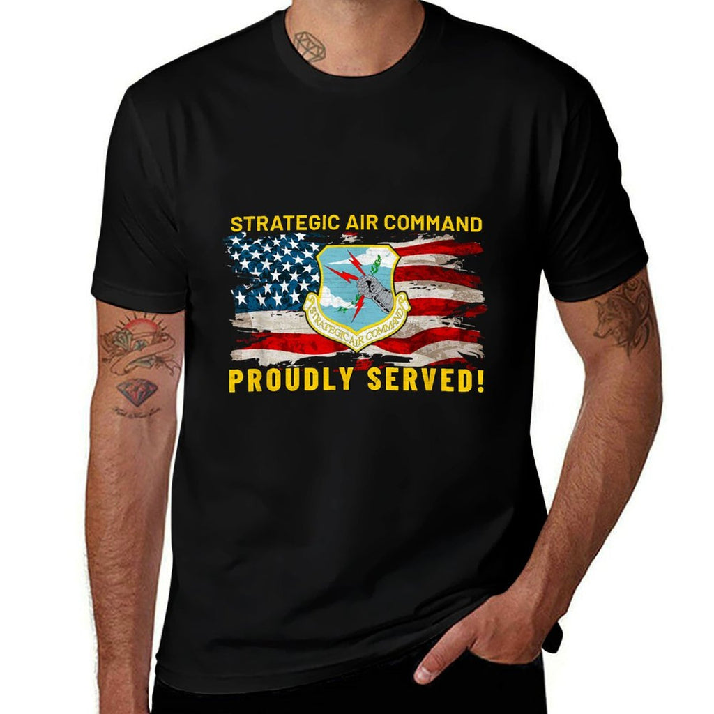 Strategic Air Command SAC US Air Force Vintage Gifts  Breathable T-Shirt