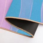 Abstract Stripes VII  Dirt-Trapping Bath Mat