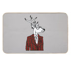 Scottish Deer  Dirt-Trapping Bath Mat