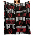 Ufc Ultimate Fighting Championship Easy Care Throw Blanket