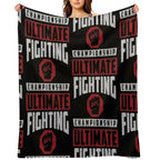 Ufc Ultimate Fighting Championship Easy Care Throw Blanket