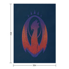 Izzet League Crest Sustainable Throw Blanket