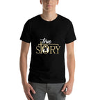 True Story of Jesus Birth Christmas Nativity Christmas  Summer-ready Fabric T-Shirt