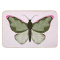 Monstera Butterfly  Anti-Trip Bath Mat