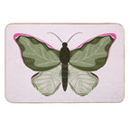 Monstera Butterfly  Anti-Trip Bath Mat