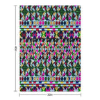 Iu Mien Trendy  Embroidery Easy Care Throw Blanket