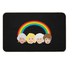 The Golden Girls LGBT Pride Rainbow  Rapid-Drying Bath Mat