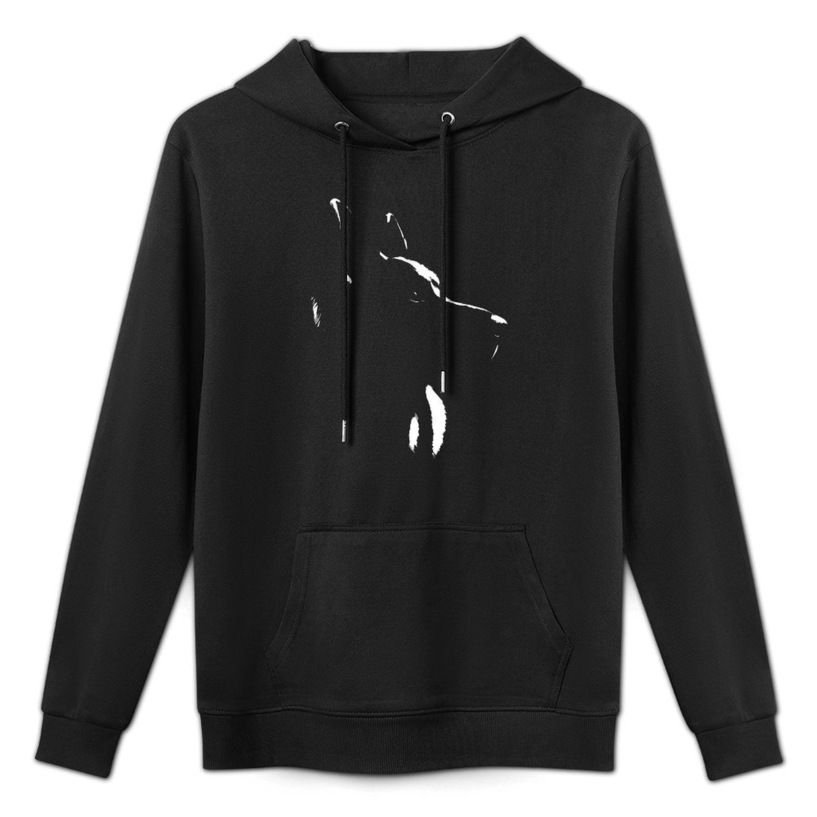 German Shepherd Silhouette Graphic For Men Women Pilling-Resistant Hoodie