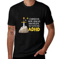 Current Side Quest Brought To You By ADHD Gamer RPG Meme  Slim-fit Cut T-Shirt