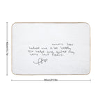 Taylor Swift Quote On Music  Eco-Friendly Bath Mat