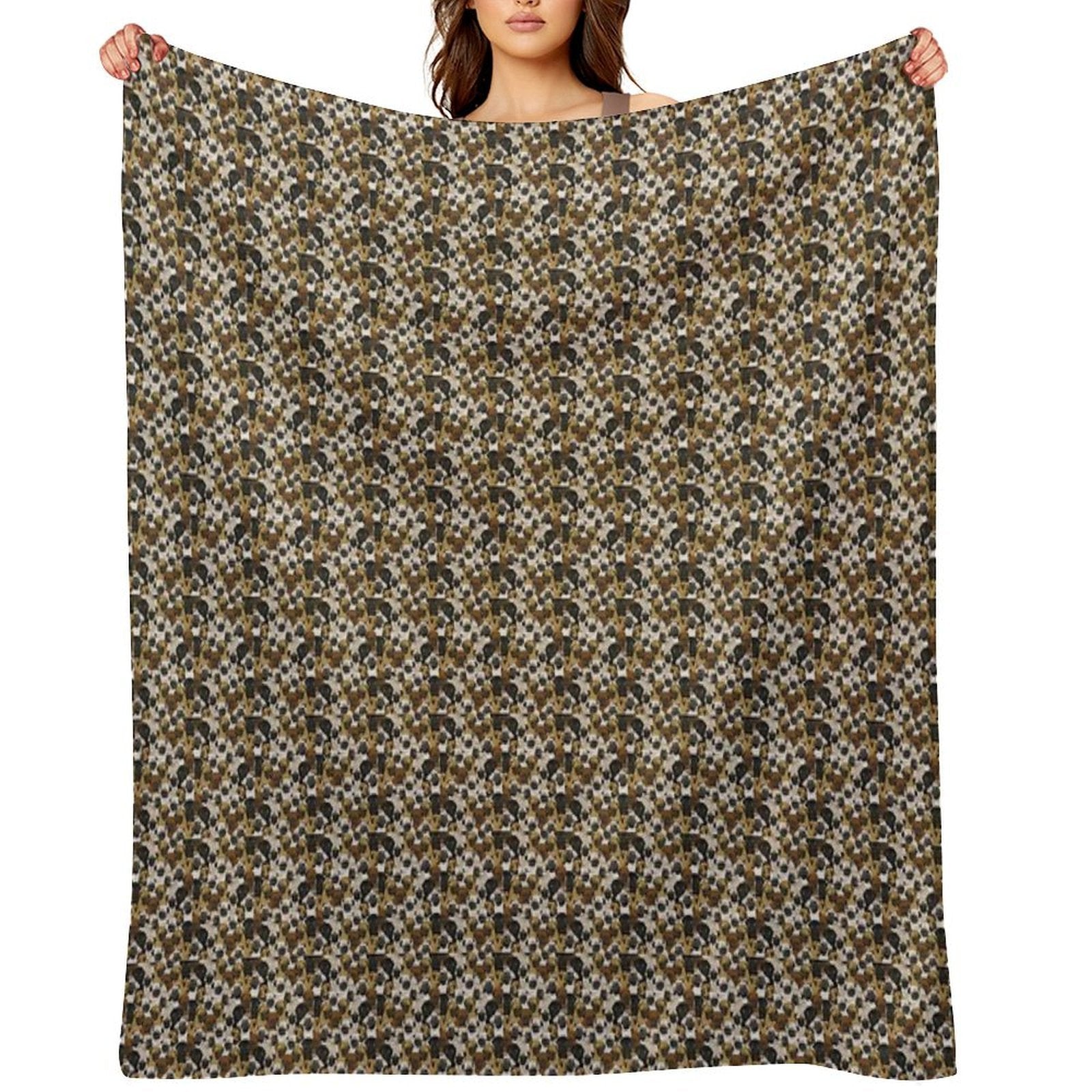 Pugs Pugs Pugs Anti-pilling Throw Blanket