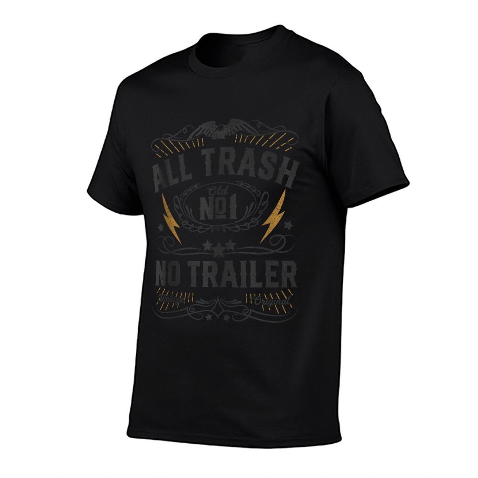 All Trash No Trailer Park Funny Whiskey Redneck RV Gift  Classic T-Shirt