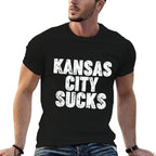 Kansas City Sucks  Relaxed-fit T-Shirt