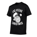 Las Vegas Christmas  High-quality Stitching T-Shirt
