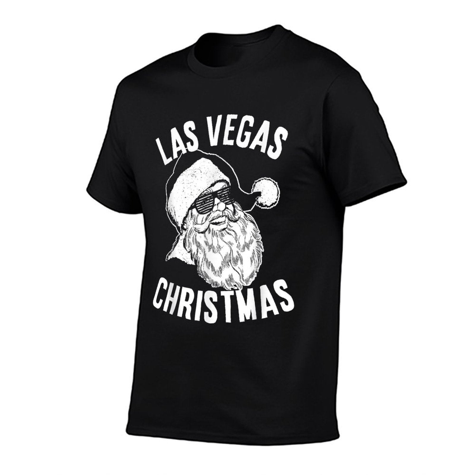 Las Vegas Christmas  High-quality Stitching T-Shirt