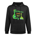 Kids My Memaw Loves Me Grandson Dinosaur Colorfast Hoodie