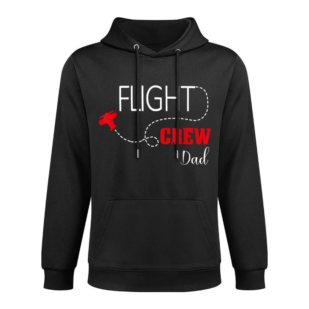 Flight Crew Airplane Birthday Dad, Airplane Matching Family Customizable Surface Hoodie