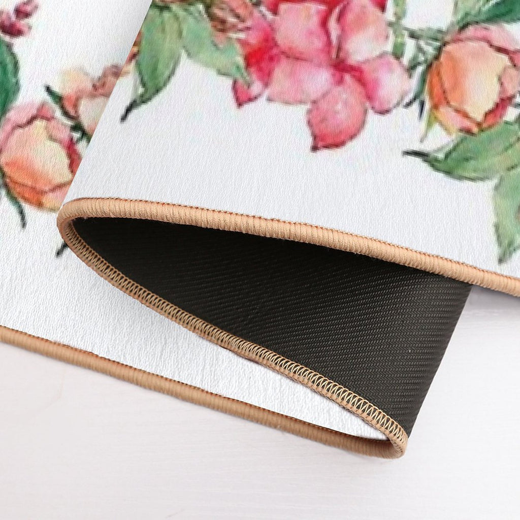 String of Flowers  Versatile Bath Mat