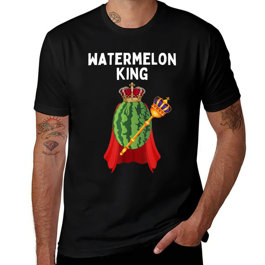 Watermelon King Funny Watermelon Lover Humor  Versatile T-Shirt