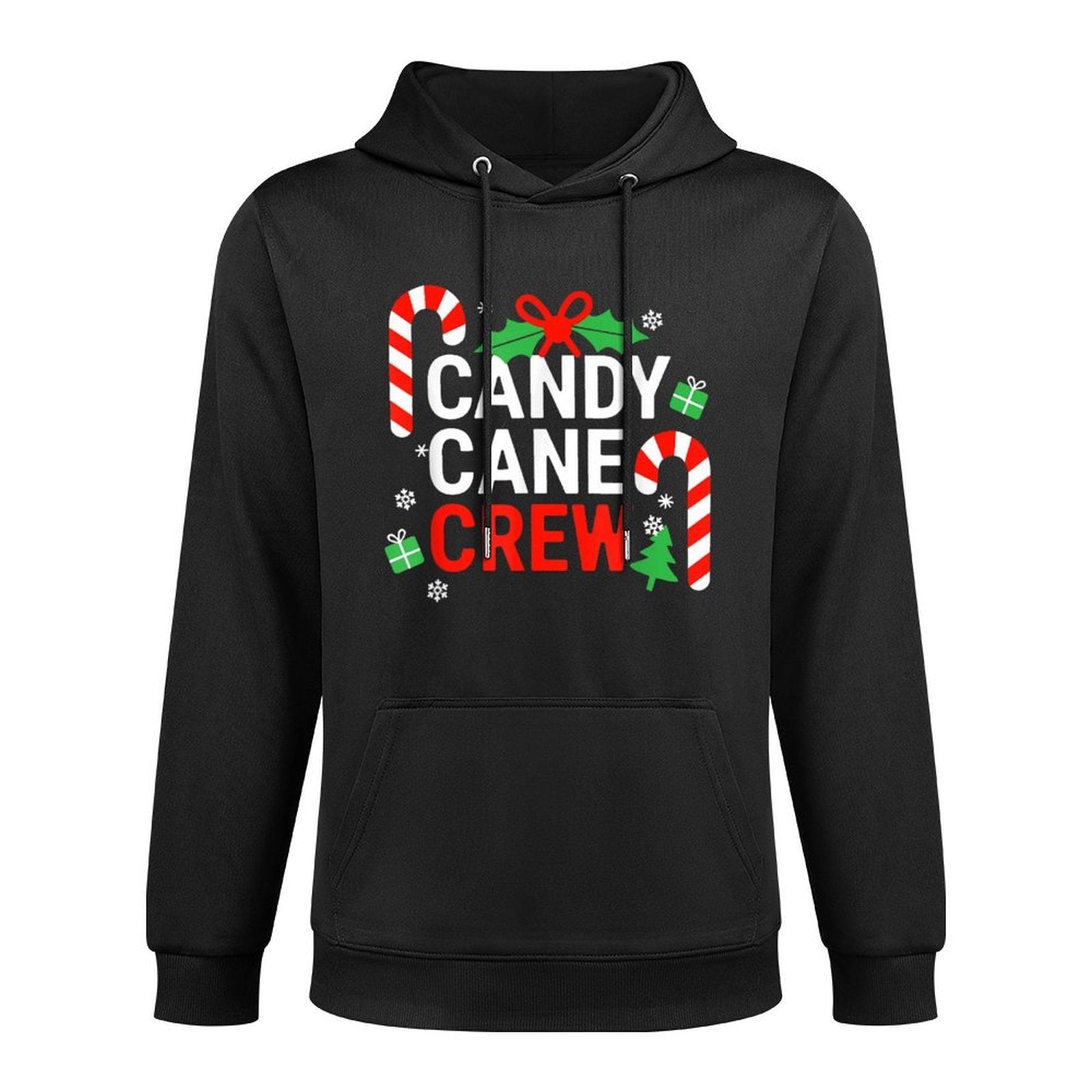 Candy Cane Crew Adult Men Women Kids Christmas Pajamas Casual Wear Hoodie