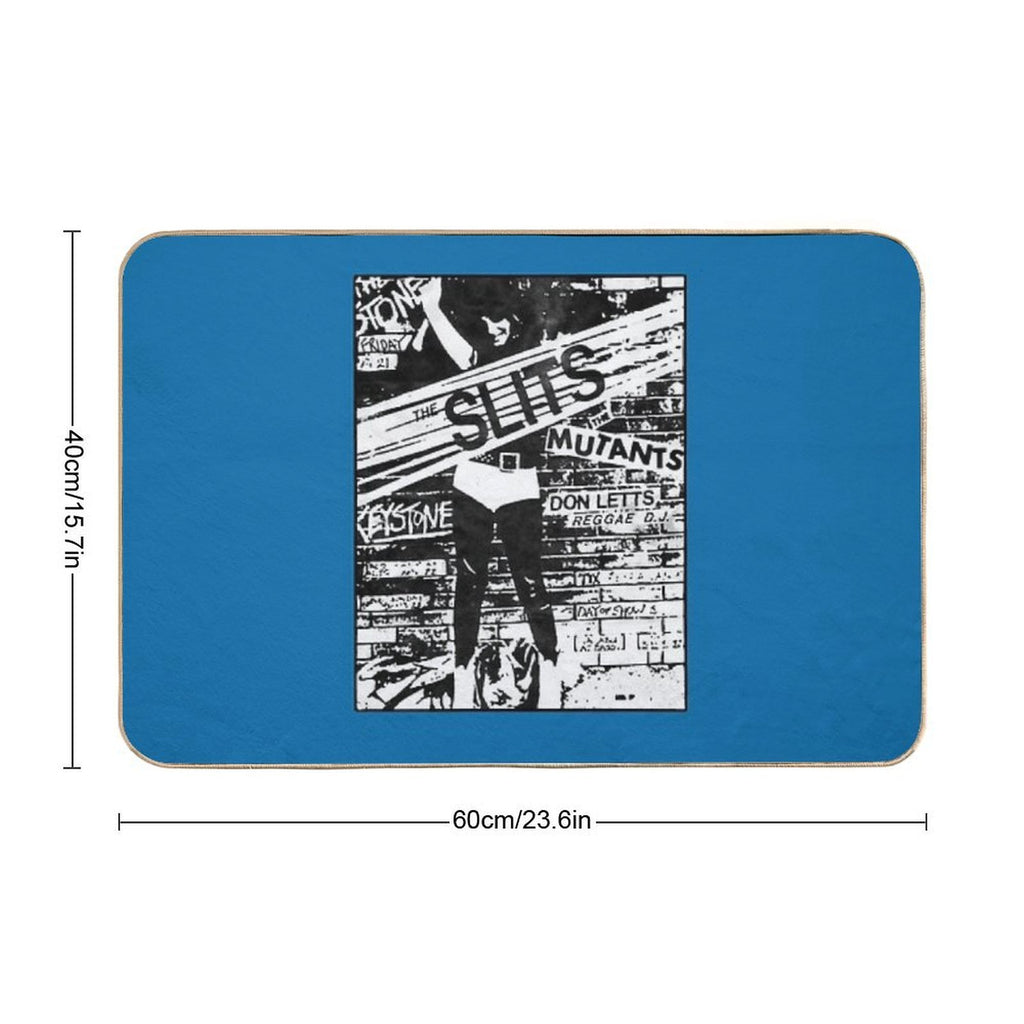 The Slits  Slip-Resistant Bath Mat