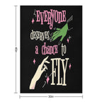 Wicked Eco-conscious Throw Blanket