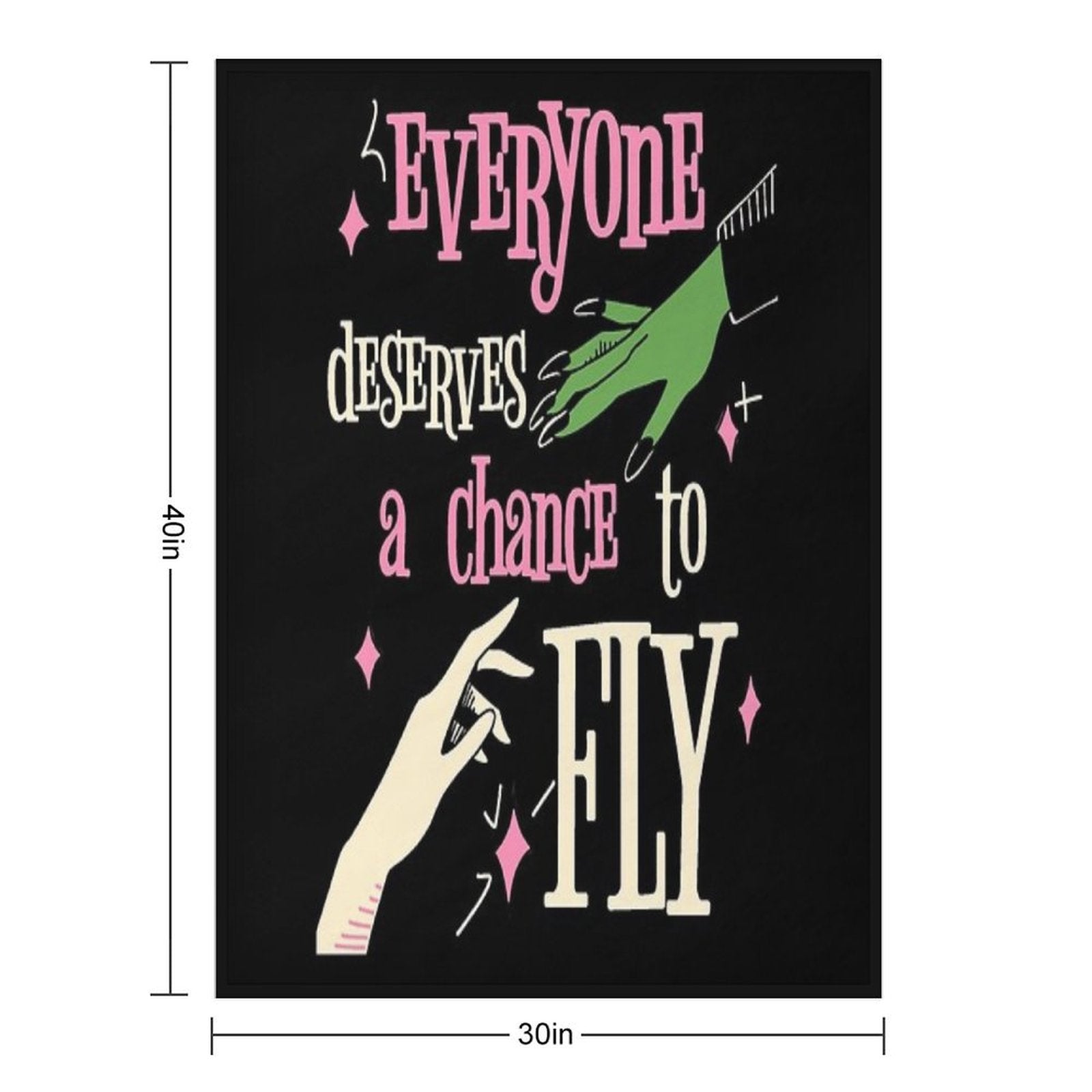 Wicked Eco-conscious Throw Blanket