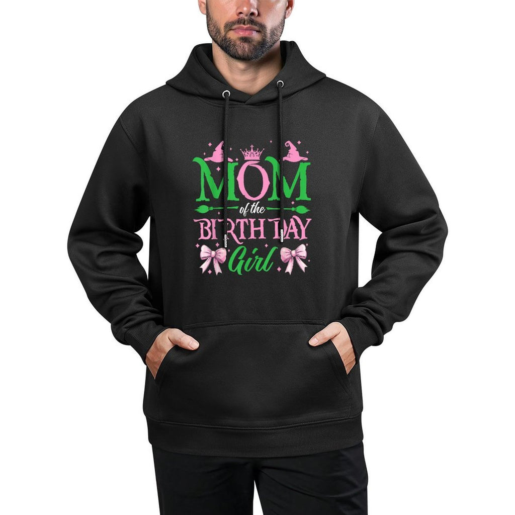 Mom Of The Birthday Girl Witch Family Party Women Men Versatile Streetwear Hoodie
