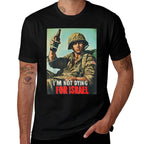 IM Not Dying For ISRAEL, Trump American 2025  Polyester Blend T-Shirt