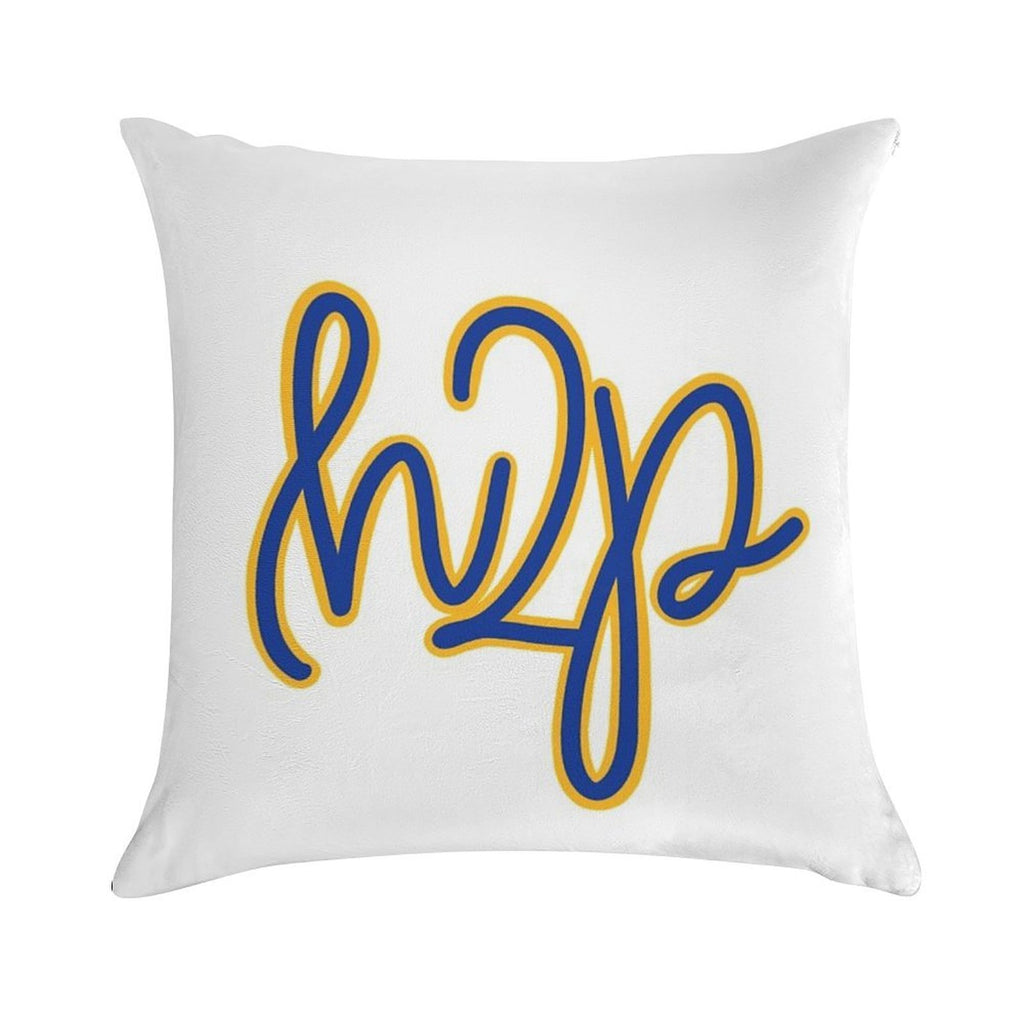 H2p Soft Hidden Zipper Throw Pillow