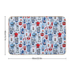 Vintage Coffee Pots  Easy Maintenance Bath Mat