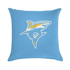 The Sharks LIU-icon Soft Shrink-Resistant Throw Pillow