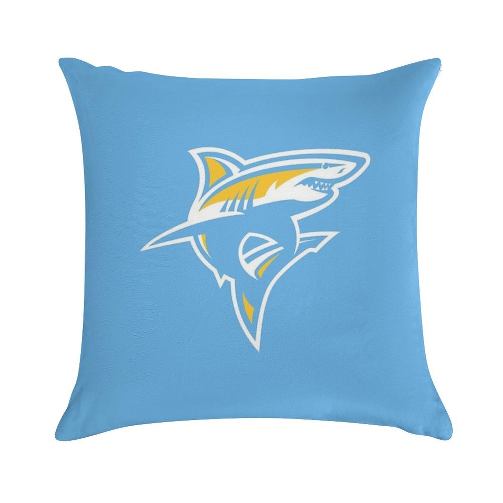 The Sharks LIU-icon Soft Shrink-Resistant Throw Pillow
