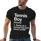 Tennis Boy Definition Funny Sports  Lightweight T-Shirt