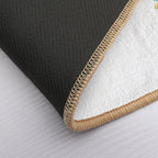 Barcelona City Lizard  Slip-Resistant Bath Mat