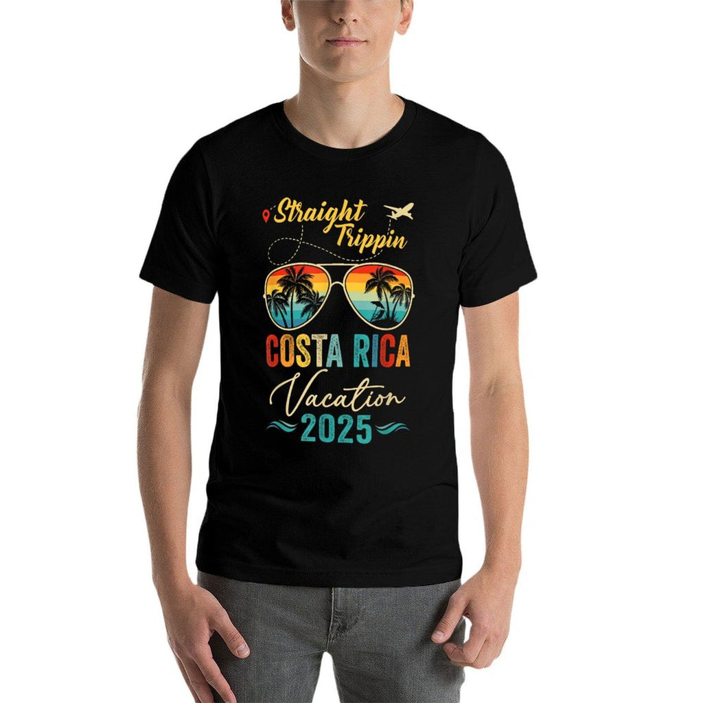 Straight Trippin Costa Rica 2025 Family Summer Vacation  High-quality Stitching T-Shirt