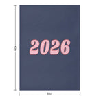 Class of 2026 Velvety-soft Throw Blanket